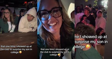 “I’m Embarrassed for Him” - Mom Surprises Son at College Bar
