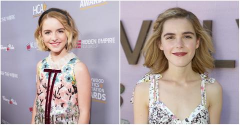 (l-r): Mckenna Grace and Kiernan Shipka
