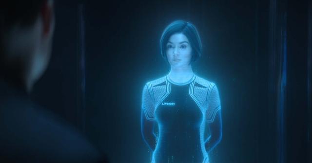 Cortana's new look in 'Halo' Season 2