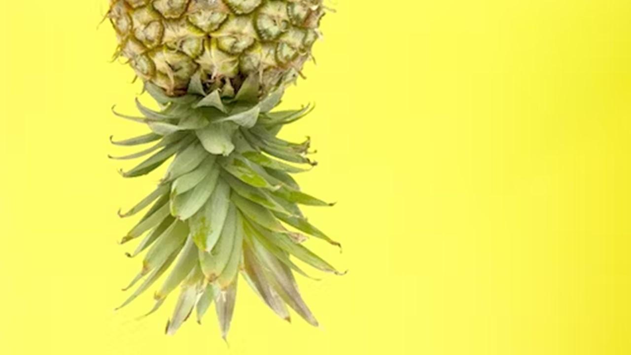 What Does An Upside Down Pineapple Mean It Depends   Upside Down Pineapple Yellow Background 1685156754333 