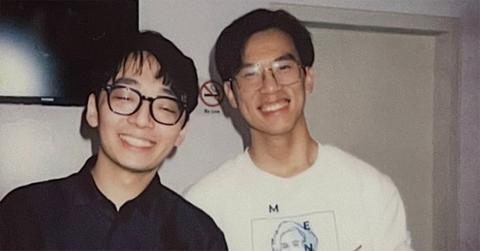 Brett Yang and Eddy Chen smiling together.