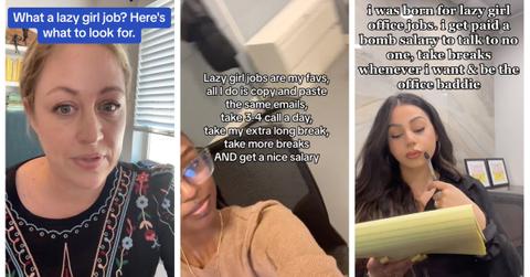 How to find a lazy girl job TikTok