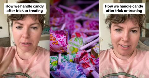 Mom Lets Kids Eat All Halloween Candy, Sparking Debate