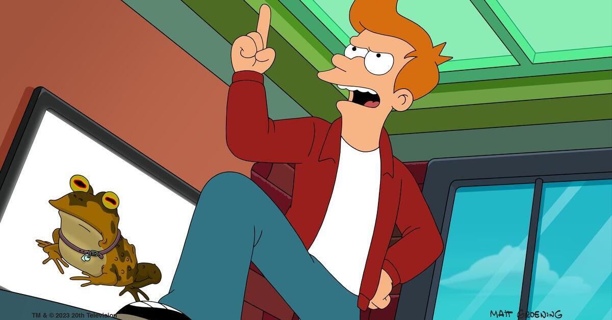 Philip J. Fry in 'Futurama.'