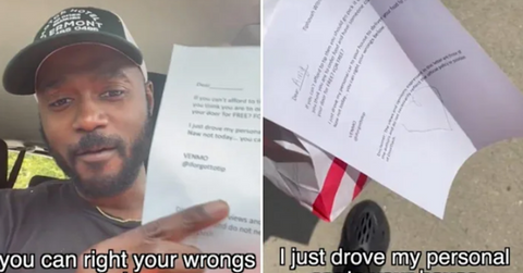 DoorDash Driver Blasts Customer for Not Giving Tip: ”Don’t Work Free”