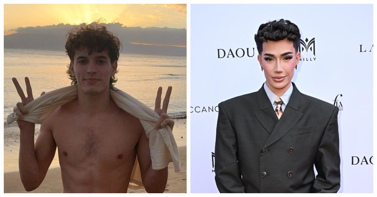 Evan Johnson and James Charles