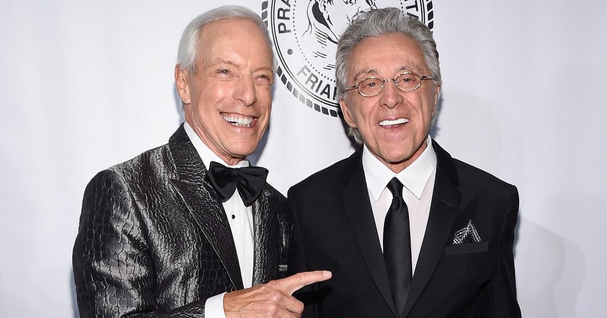 Jerry Blavat and Frankie Valli in 2014.