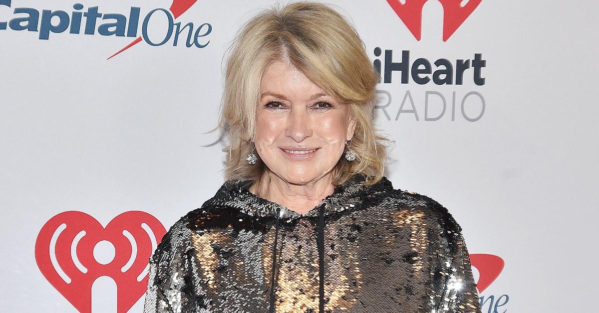 Martha Stewart at Z100's Jingle Ball 2021