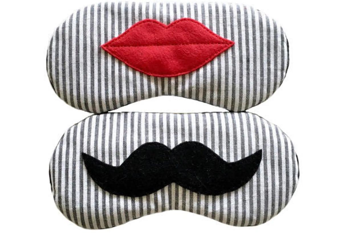 Lip Mustache Sleeping Mask
