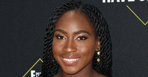 Coco Gauff attending a formal event.