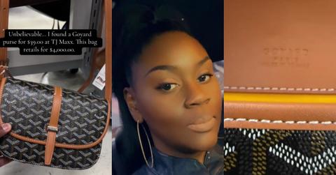 Woman Finds $4,000 Goyard Purse at TJ Maxx for $39