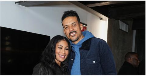 (l-r): Anansa Sims and Matt Barnes