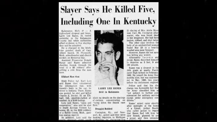 larry lee ranes newspaper article