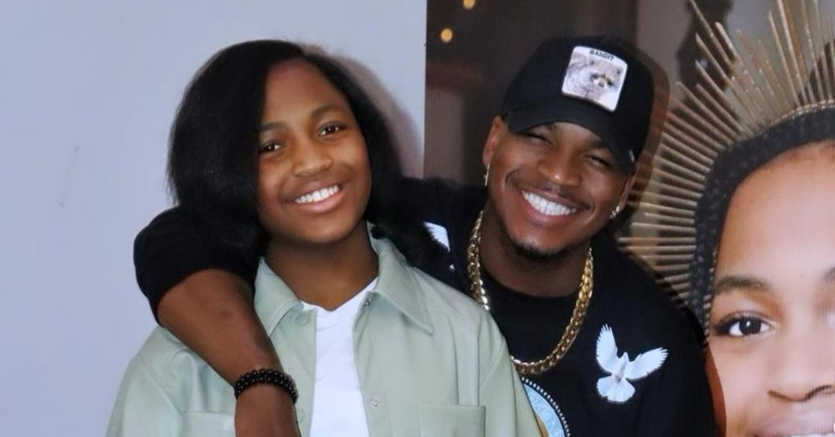 Ne-Yo with his eldest child — daughter Madilyn — in 2023