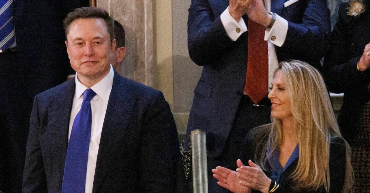 (l-r): Elon Musk and Heather Valentino