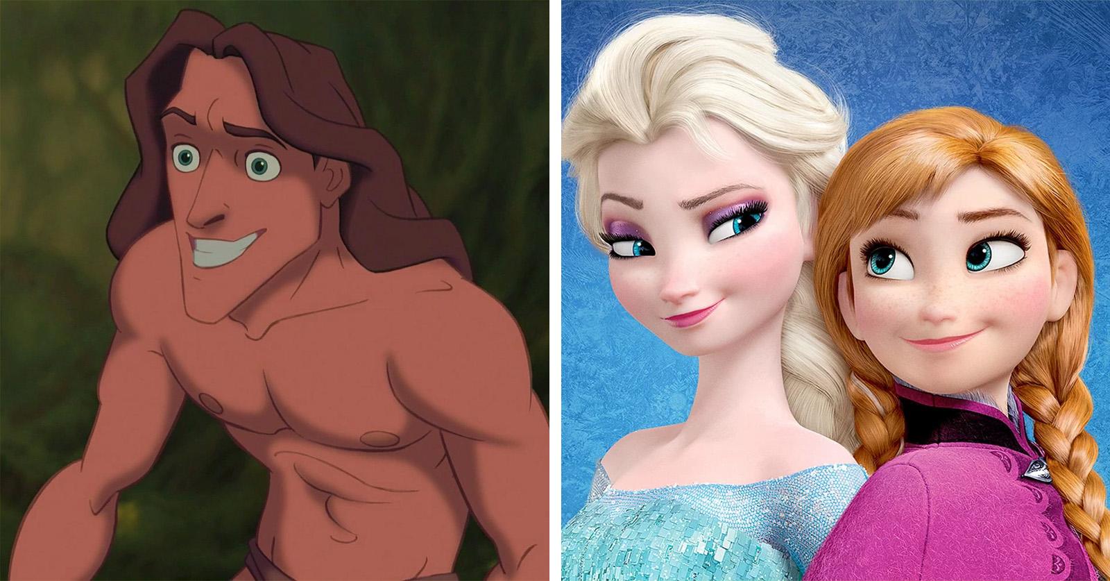 tarzan and frozen