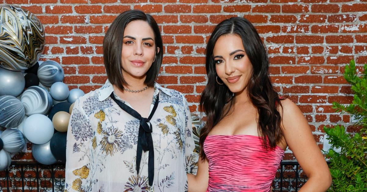 Charli Burnett and Kate Maloney at a 'Vanderpump Rules' party for LALA Beauty in 2021