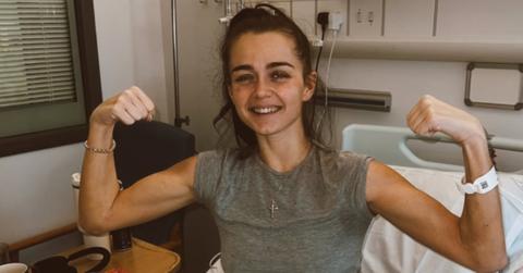 Georgia O'Connor in the hospital