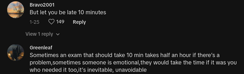 man leaves dentist appointment after minute wait