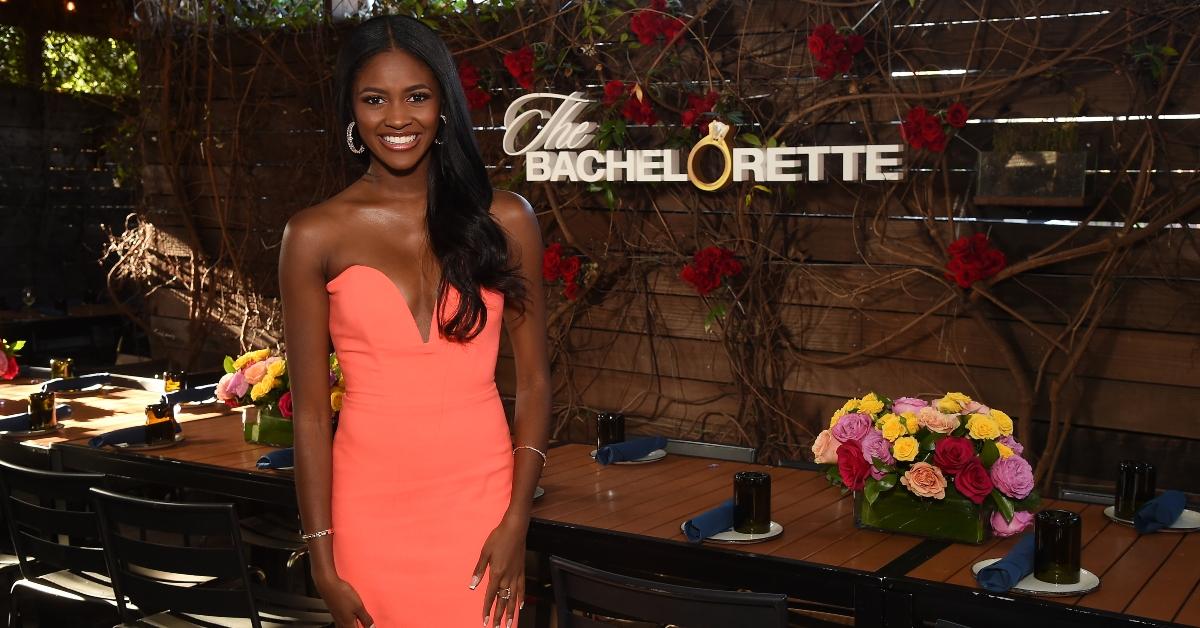 Charity Lawson attends a 'Bachelorette' premiere party