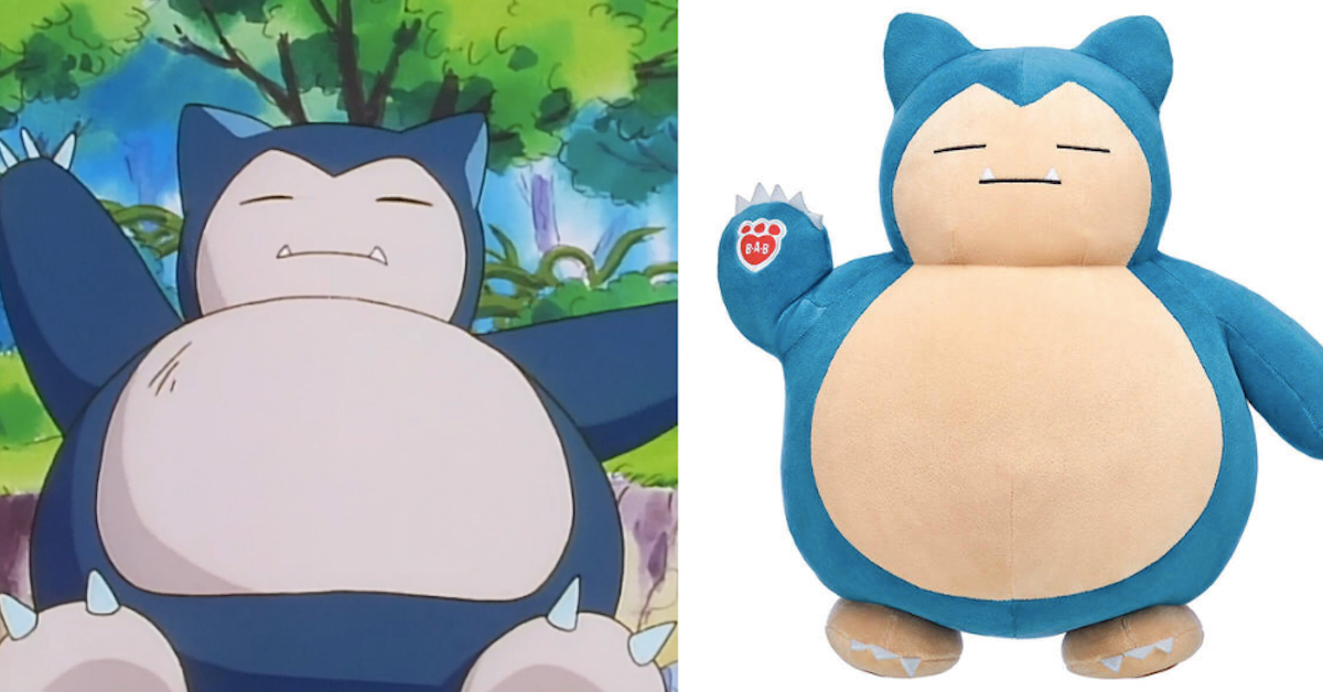 Snorlax big teddy deals bear