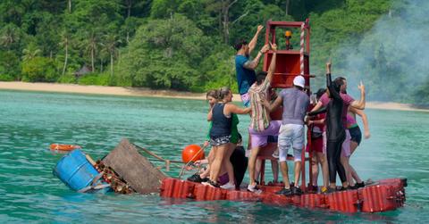 The cast of 'The Mole' Season 2 competes in a water-based mission to add money to the prize pot.