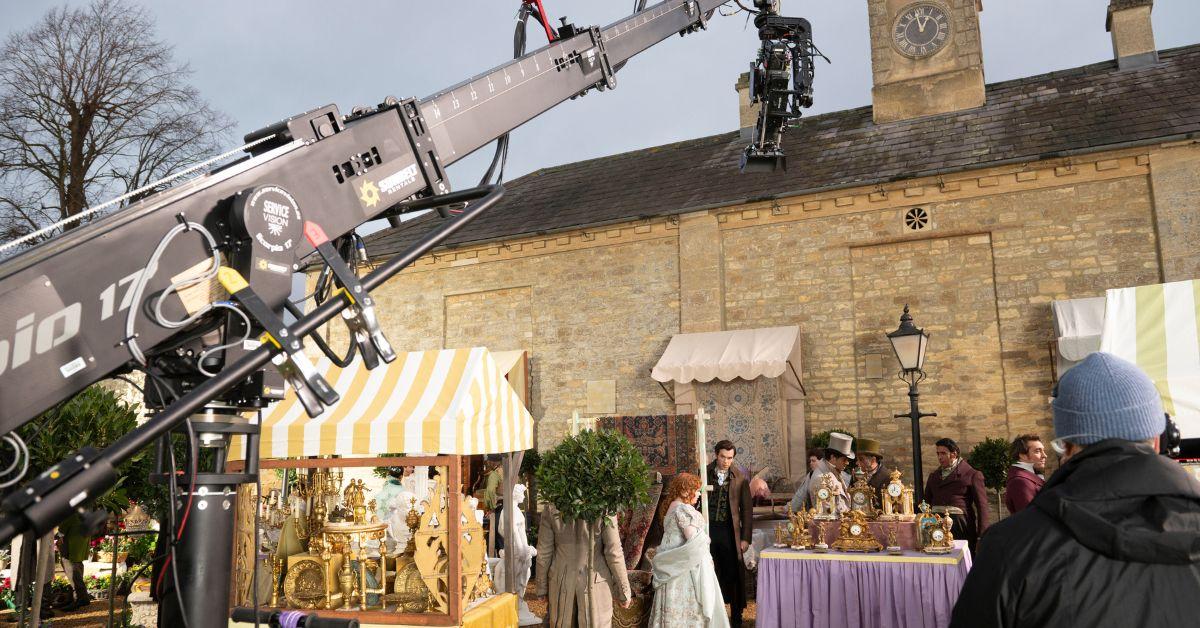 'Bridgerton' behind the scenes