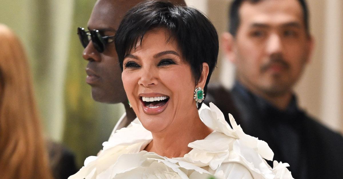 Corey Gamble and Kris Jenner attend the 2024 Met Gala Celebrating "Sleeping Beauties: Reawakening Fashion" at The Metropolitan Museum of Art on May 06, 2024 in New York City