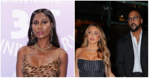 (l-r): Kiki Barth, Larsa Pippen, and Marcus Jordan