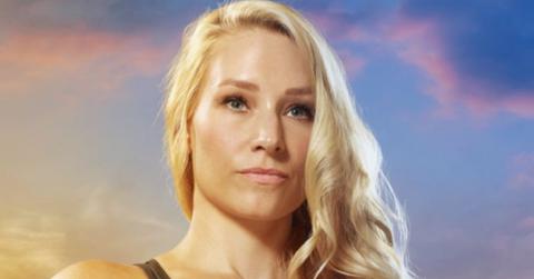 Melina Collins a in a promo photo for 'The Challenge: All Stars' Season 2.