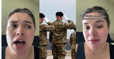 Woman Describes Typical Day on Military Wives Facebook Page