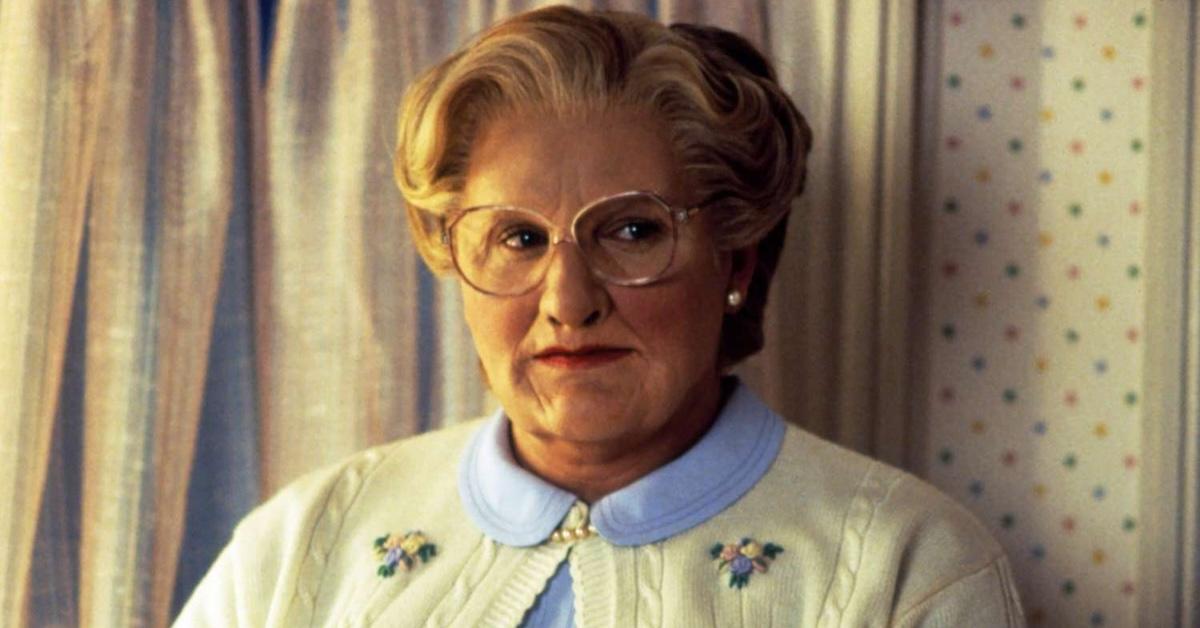 Robin Williams as Mrs. Doubtfire