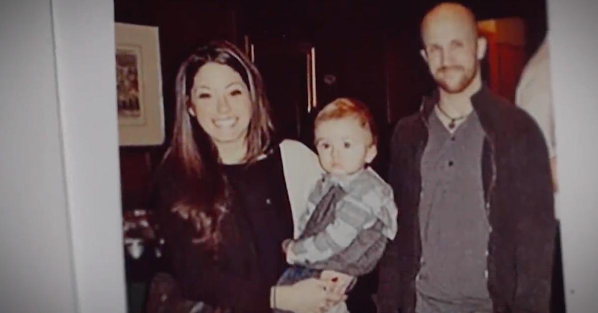 Nikki Addimando, Christopher Grover and their son