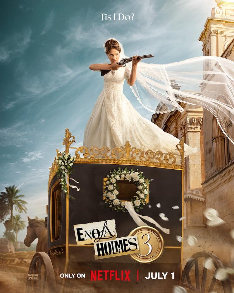 enola holmes ai poster