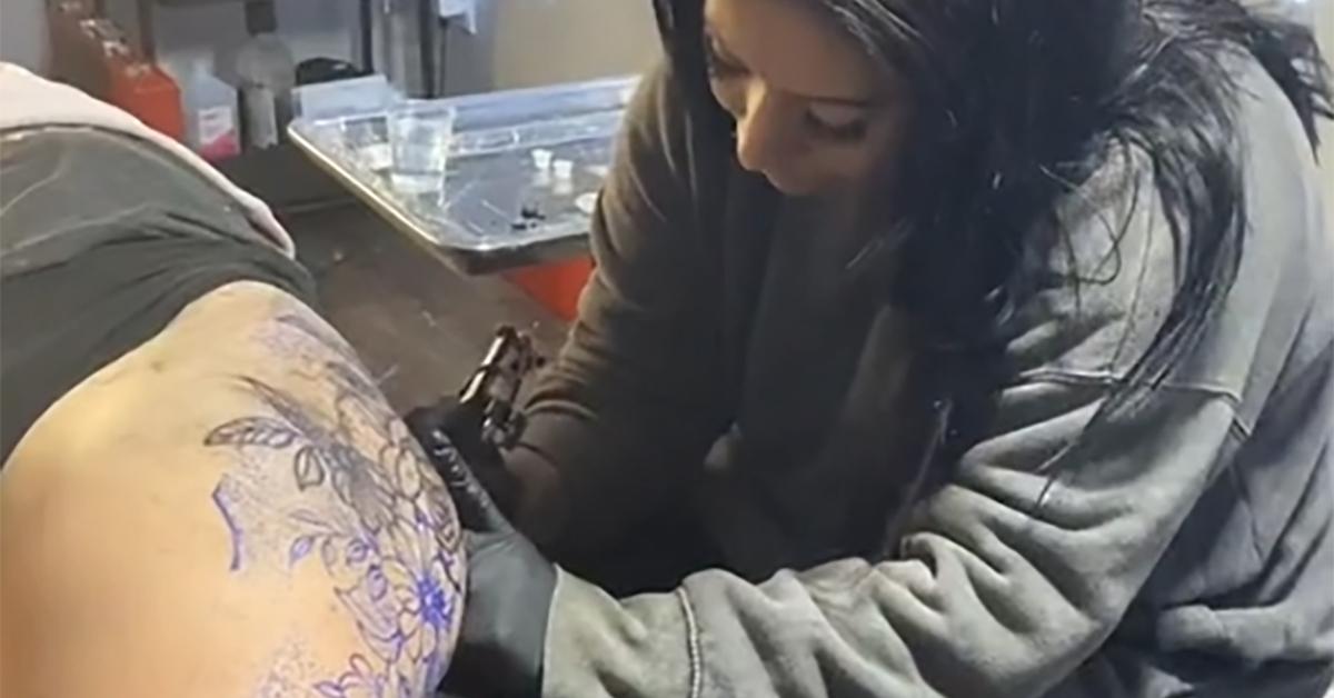 blindfolded tattooer meaning｜TikTok Search