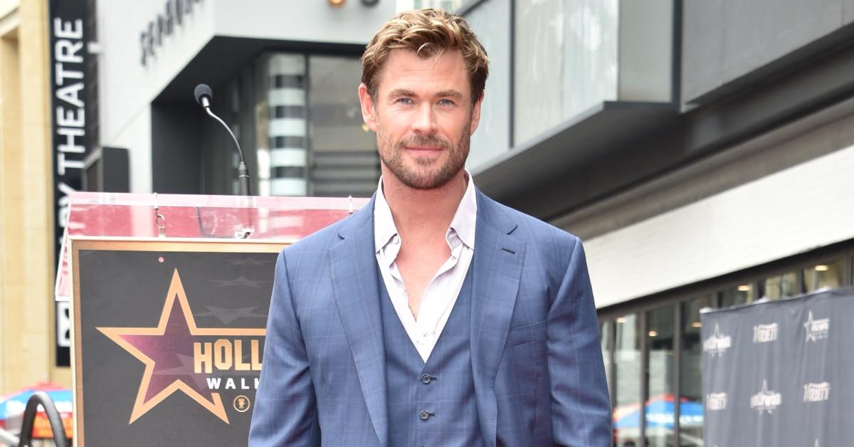 Chris Hemsworth Hollywood Walk of Fame star ceremony