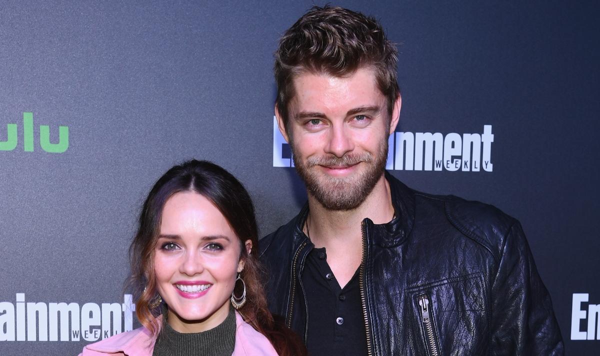 Rebecca Breeds and Luke Mitchell