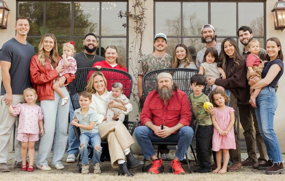 The Robertson family from 'Duck Dynasty'.