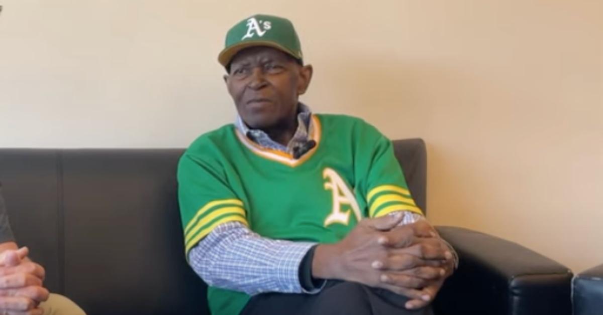 April 2023: Vida Blue, joins A's Cast Live to reflect on the 50th anniversary of the 1973 World Series and being back with his teammates.