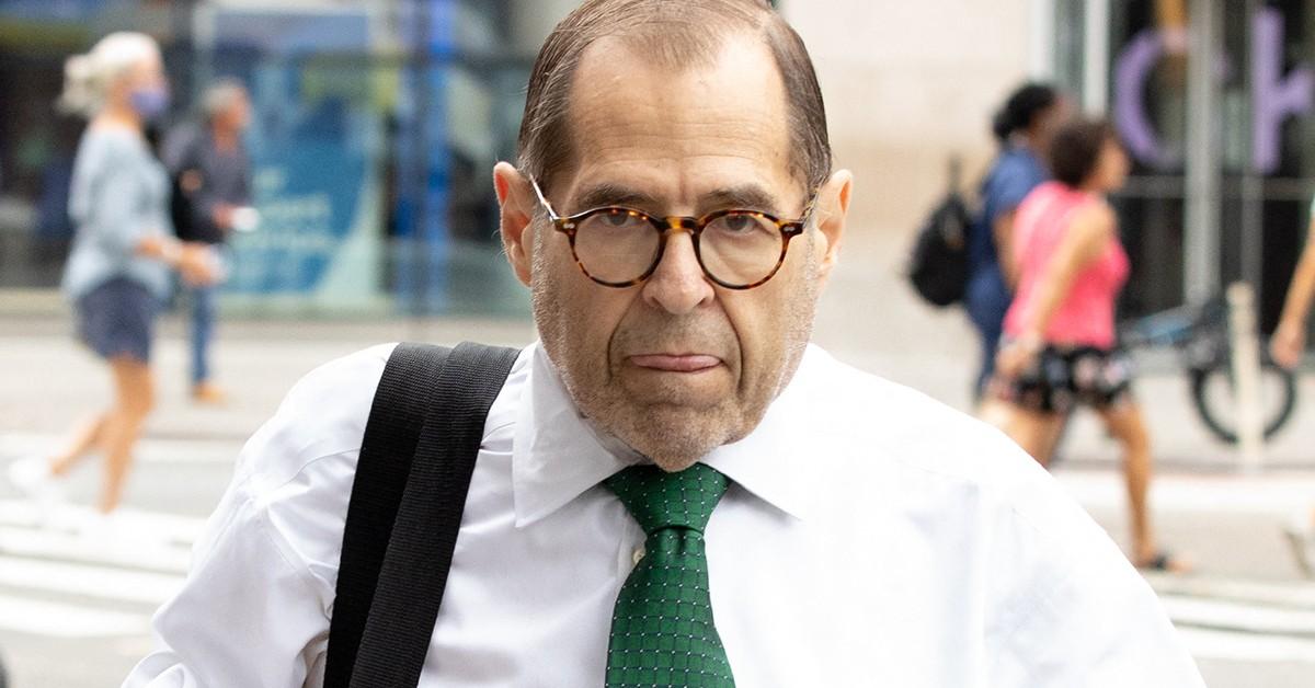 Jerry Nadler photographed while walking