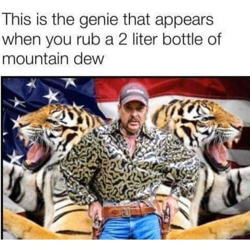 joe exotic mountain dew