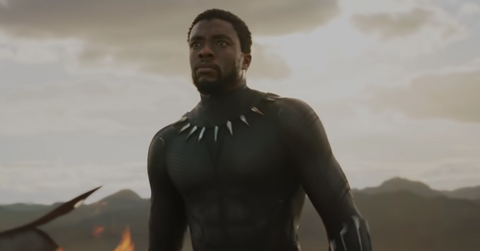 Chadwick Boseman as Black Panther