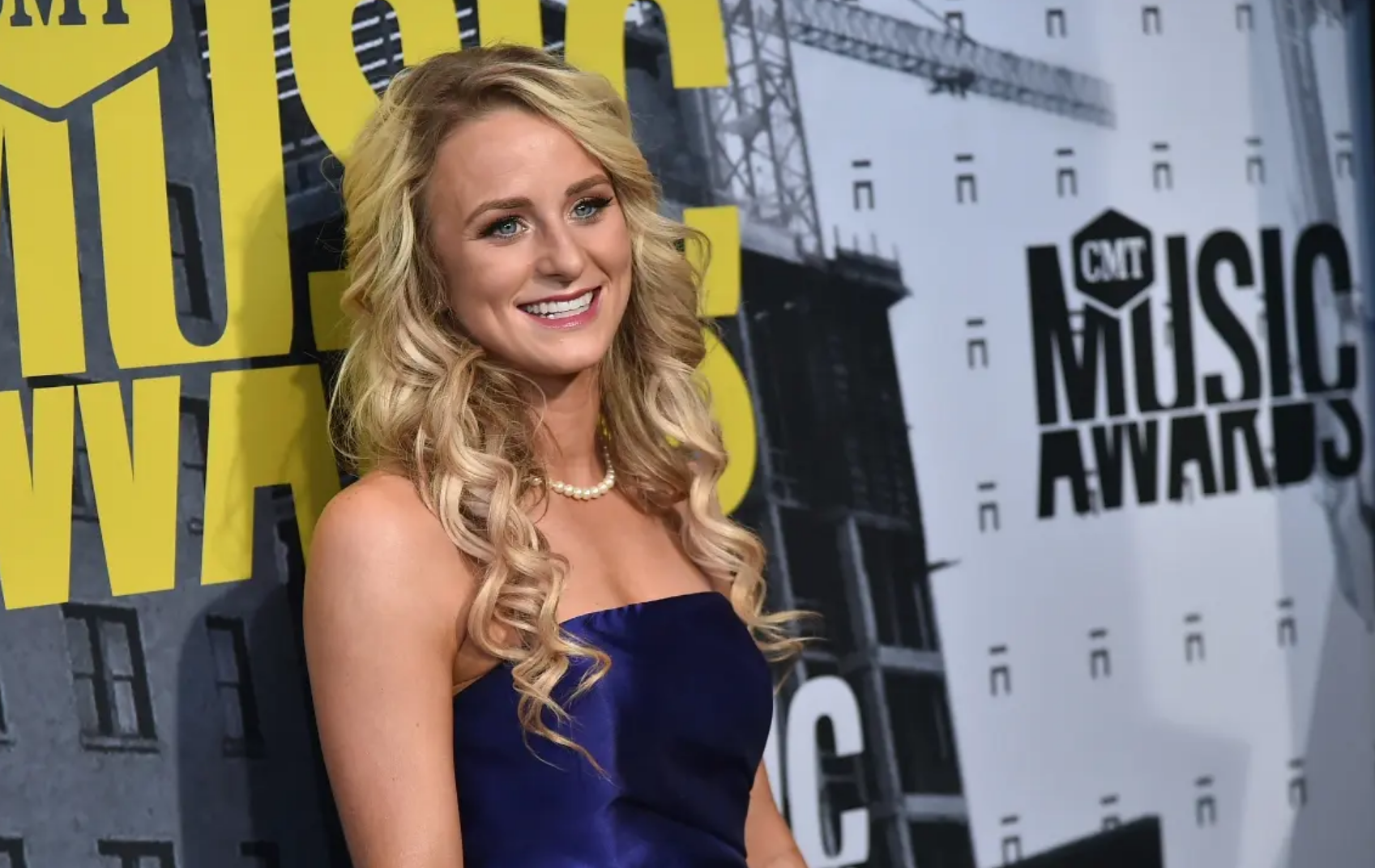 Leah Messer attending the CMT Music Awards at the Music City Center in Nashville.