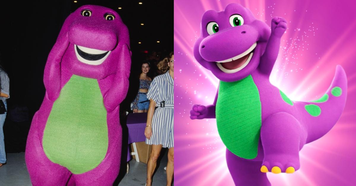 Barney Just Got a Makeover and Fans Are Tweeting Through It