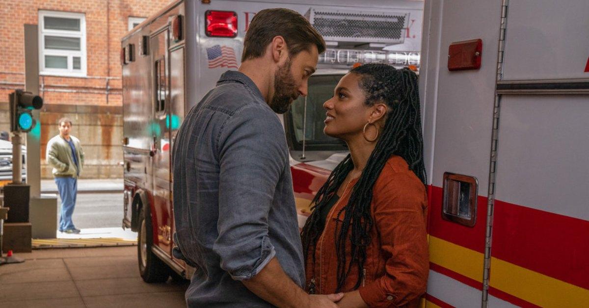 Ryan Eggold as Dr. Max Goodwin, Freema Agyeman as Dr. Helen Sharpe 