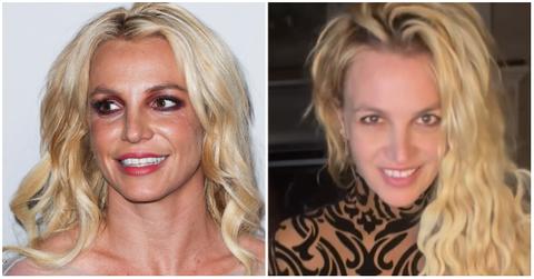 (l-r): Britney Spears