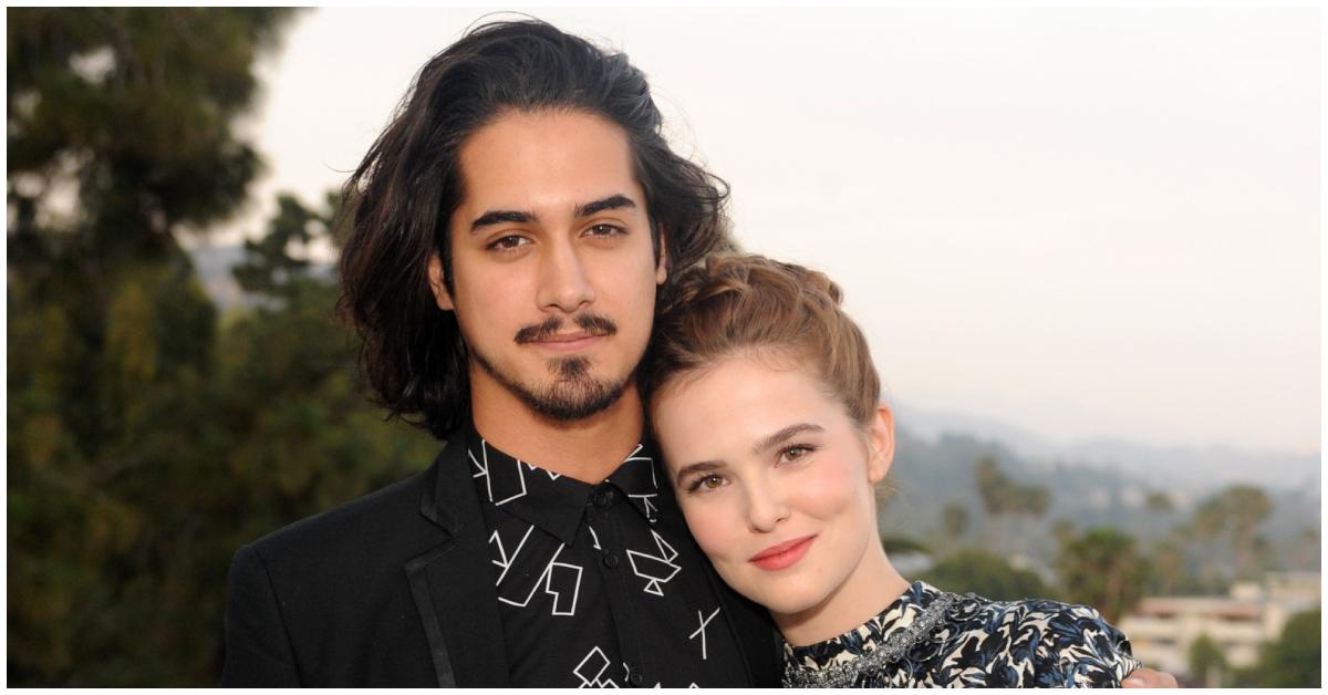 (l-r): Avan Jogia and Zoey Deutch