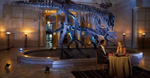 Zach and Kaity at the Natural History Museum