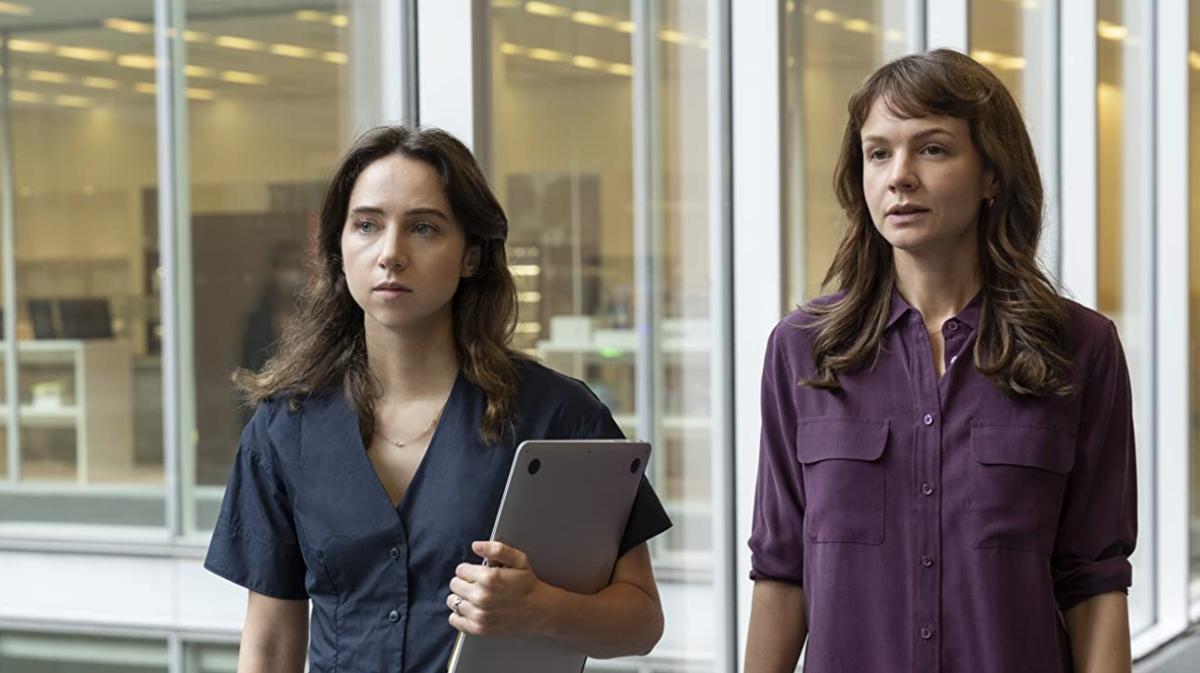 Zoe Kazan and Carey Mulligan in 'She Said'