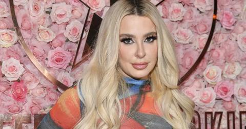 Tana Mongeau at the Jeffree Star Skin Launch Party at Harriet's Rooftop on Feb. 22, 2022